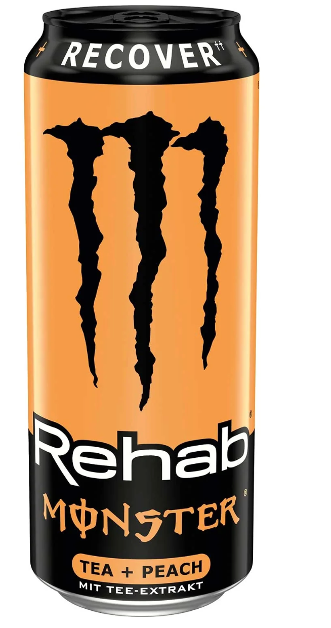 Monster Rehab Peach 500 ml